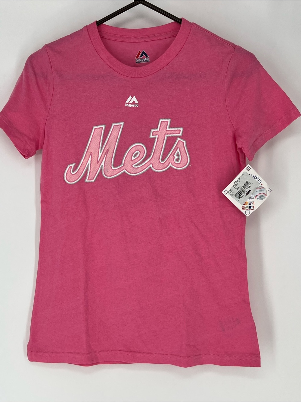 Majestic David Wright Kids' New York Mets Pink T-Shirt‎